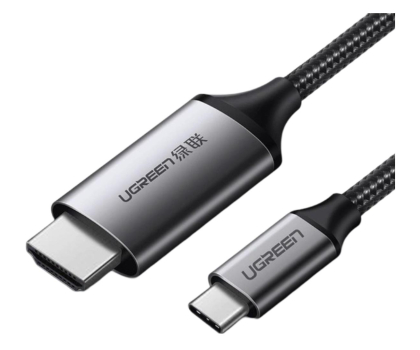 Kabel i złączka UGREEN Kabel HDMI - USB Typ C 4K 60 Hz 1,5 m MM142 50570 6957303855704
